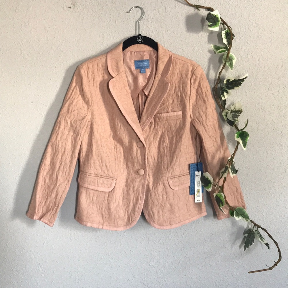SimplyVera Mahogany Rose Blazer Size M - Picture 1 of 6